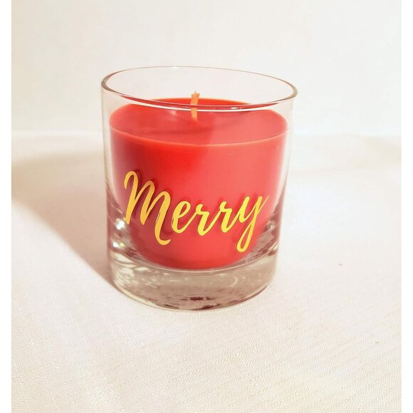 Yankee Candle Merry Sparkling Cinnamon Tumbler Candle Limited Holiday Edition - Picture 4 of 5